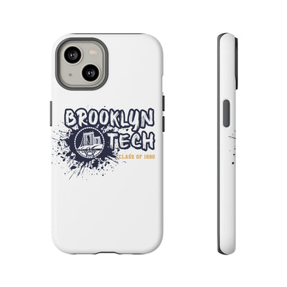 Class Of 1990 Commemorative Tough Cases - Apple & Samsung Only - Gold Font On White Background