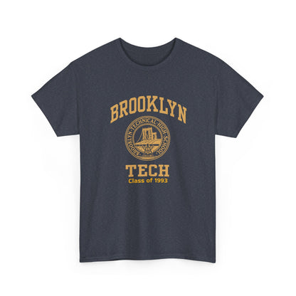Brooklyn Tech Classic Logo - Men's Heavy Cotton T-Shirt - Class of 1993
