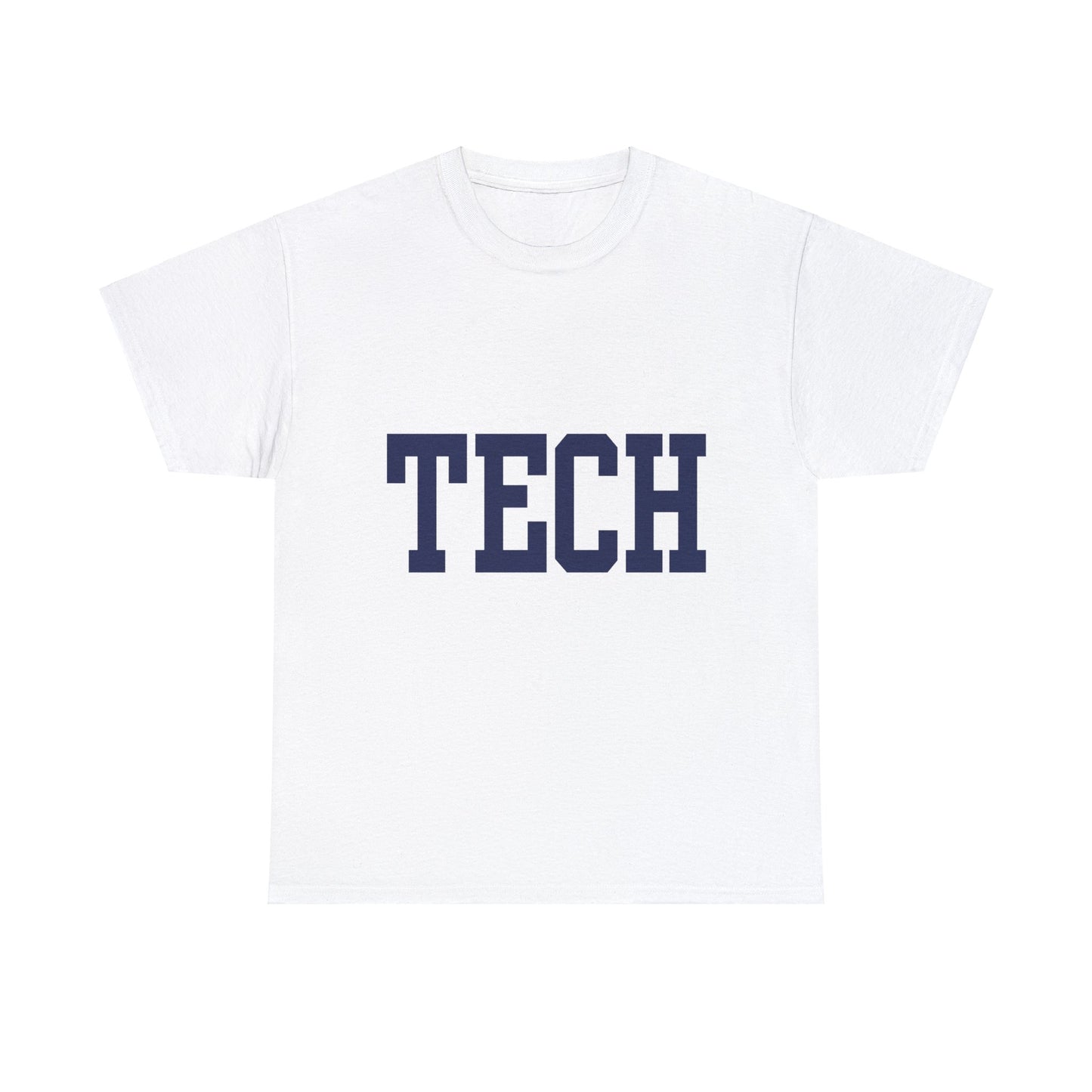 Tech - Classic Font - Men's Heavy Cotton T-Shirt