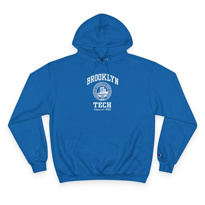 Classic Logo with Brooklyn Tech - Champion Hoodie - Class of 1985