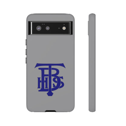 Stacked Logo - Tough Phone Cases - Gray - Google phones