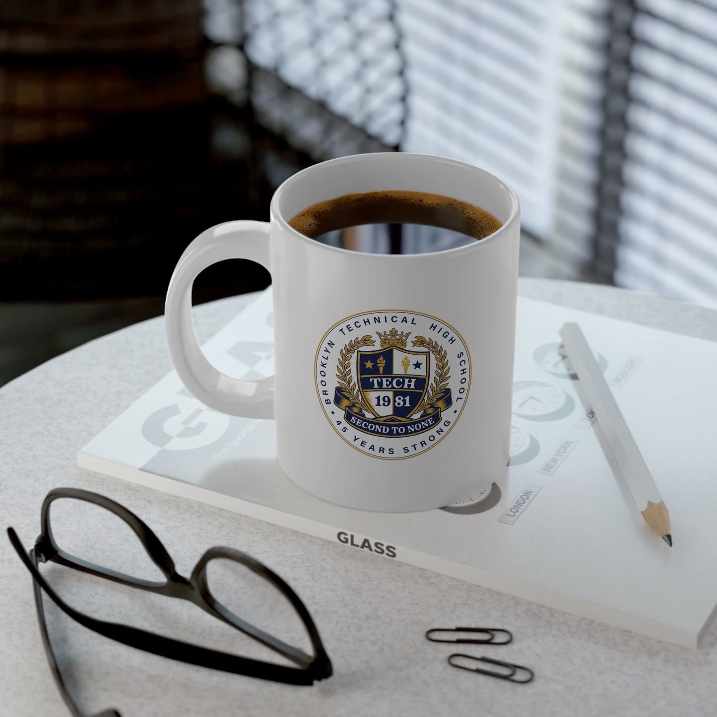 Class of 1981 - 20oz Jumbo Coffee Mug - Navy Blue Logo