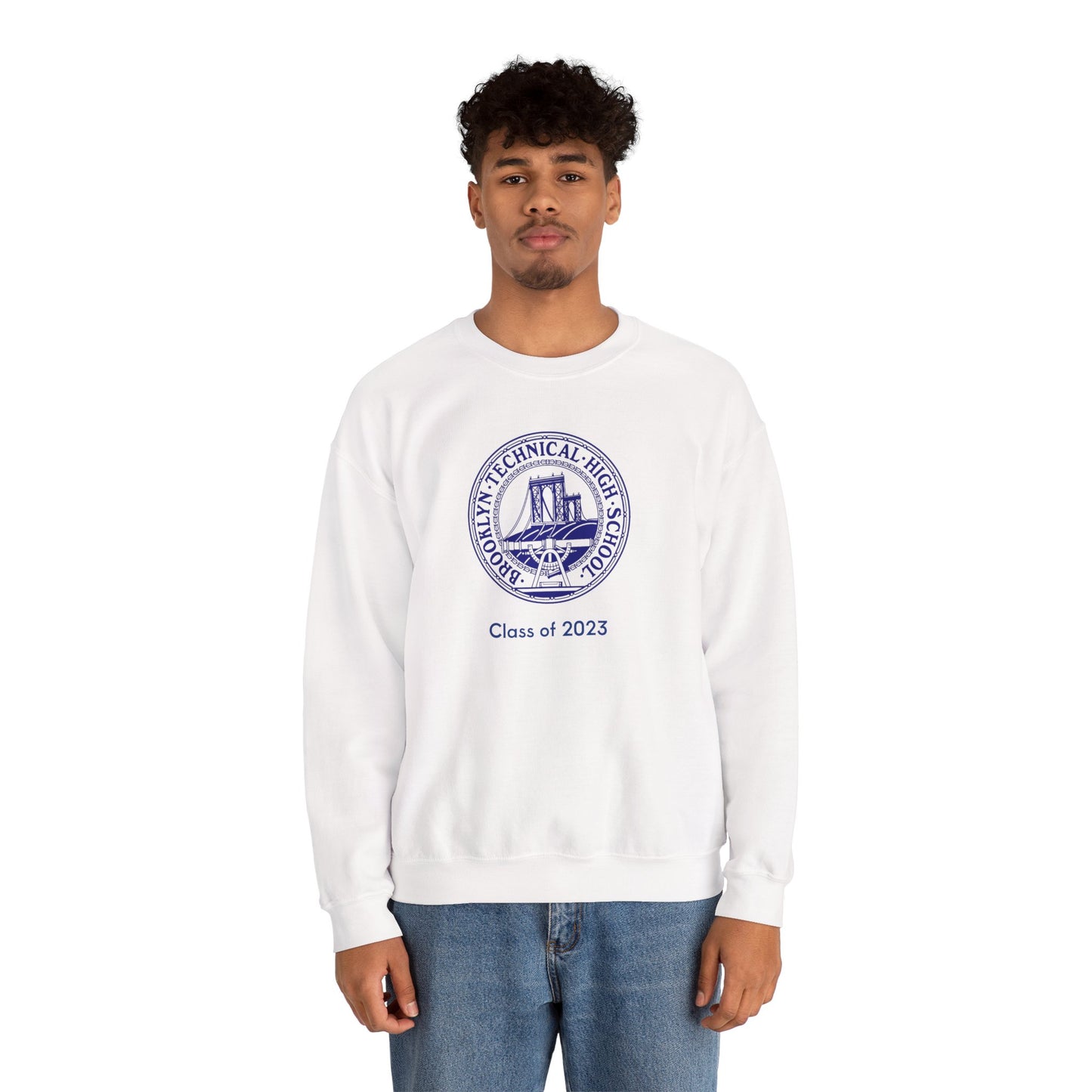 Classic Tech Logo - Class of 2023 - Men's Heavy Blend™ Crewneck Sweatshirt