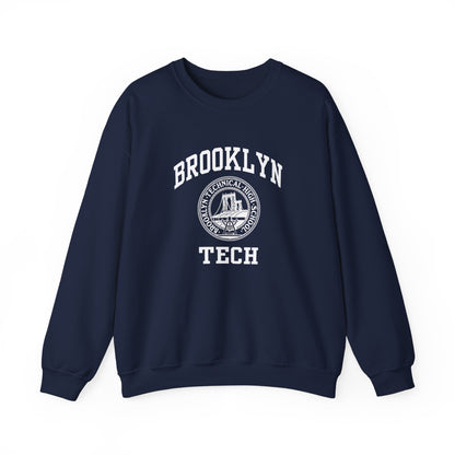 Brooklyn Tech Crewneck Sweatshirt, Unisex Sweatshirt, Cozy Casualwear, College Apparel, Perfect Gift for Students