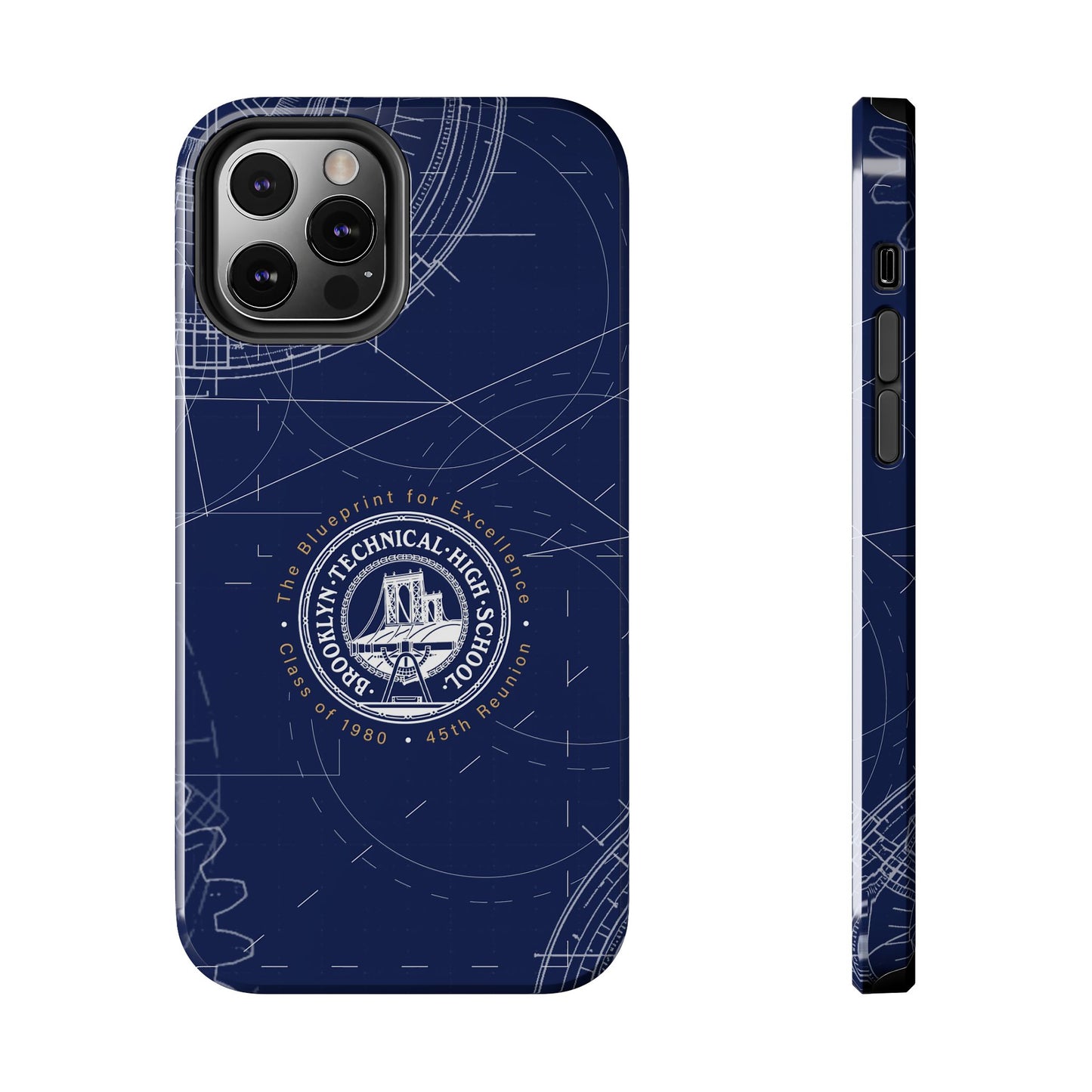 The Blueprint For Excellence - Tough Phone Case - Class Of 1980