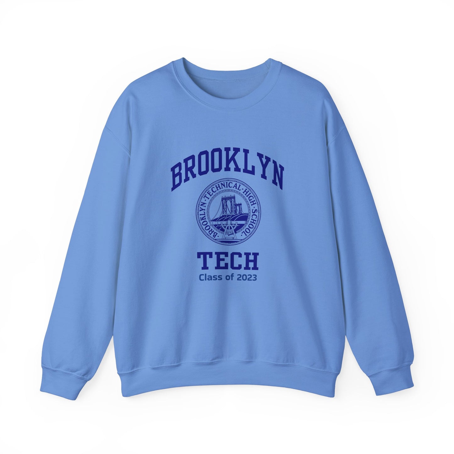 Brooklyn Tech Classic Logo - Men's Heavy Blend™ Crewneck Sweatshirt - Class of 2023