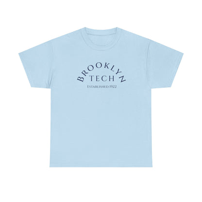 Boutique: Brooklyn Tech Arch Logo - Gildan Men's Heavy Cotton T‑Shirt