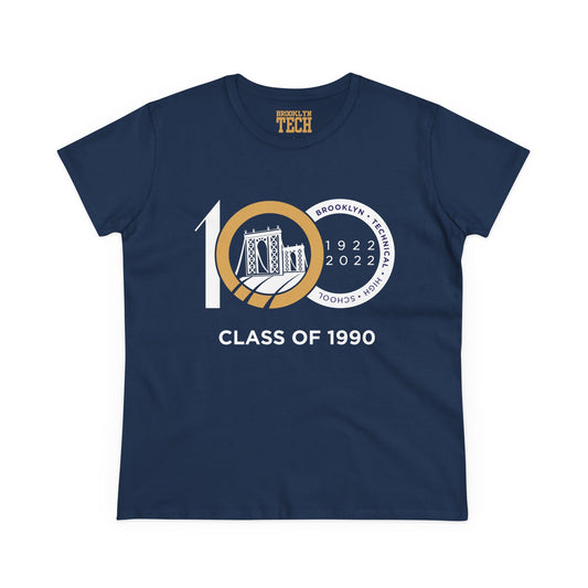 Centennial Ladies' Midweight Cotton T-Shirt - Class Of 1990