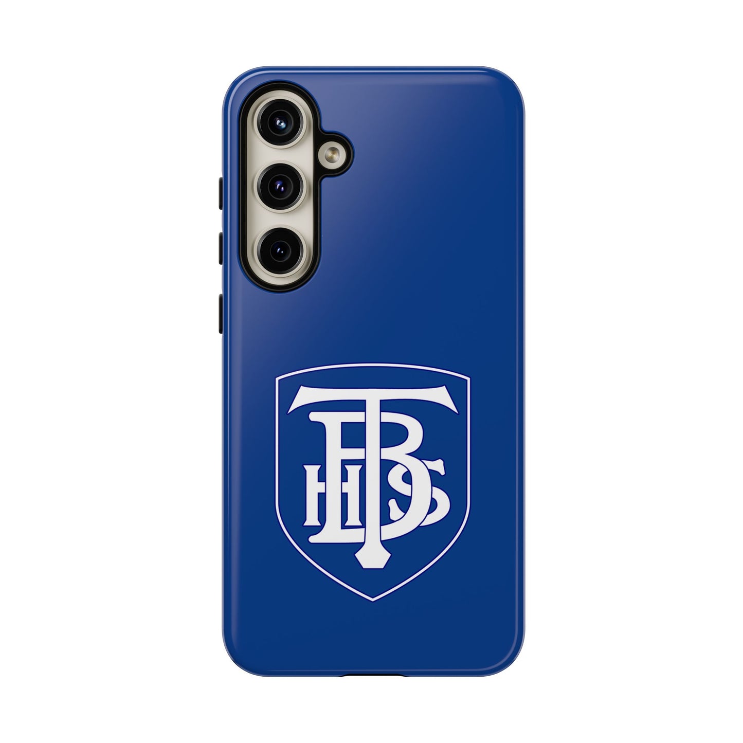 Stacked Logo - Tough Phone Cases - Navy