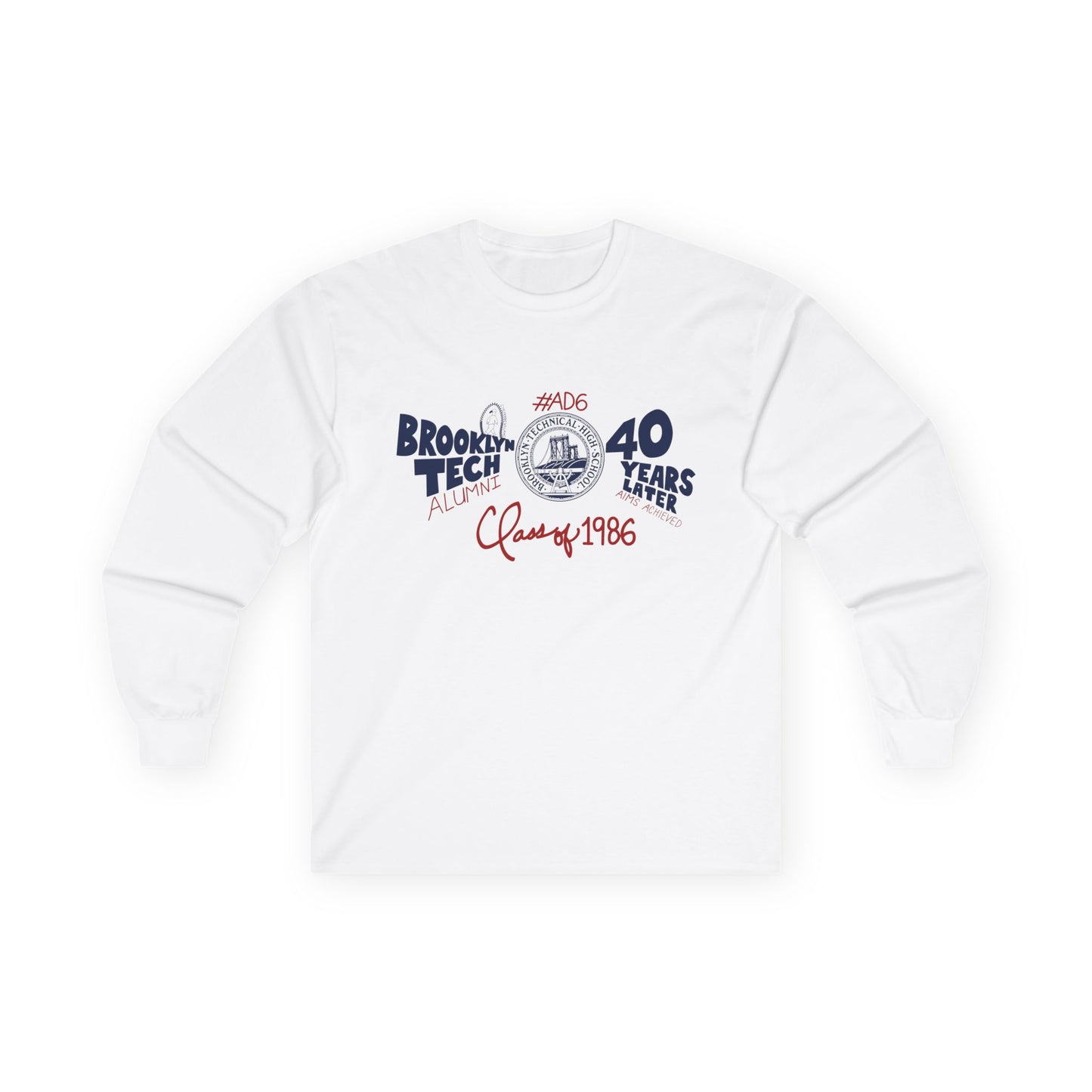 Class of 1986 Commemorative Unisex Ultra Cotton Long Sleeve T-Shirt