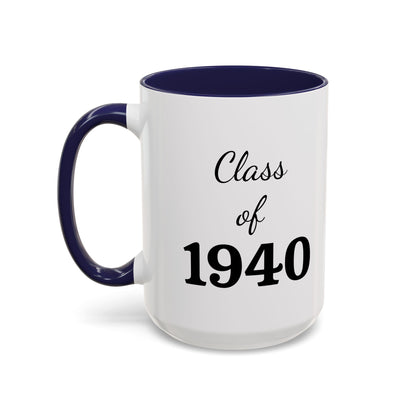 Class of 1940 Accent Coffee Mug — 11 & 15oz