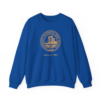 Classic Tech Logo - Class of 1981 - Men's Heavy Blend™ Crewneck Sweatshirt