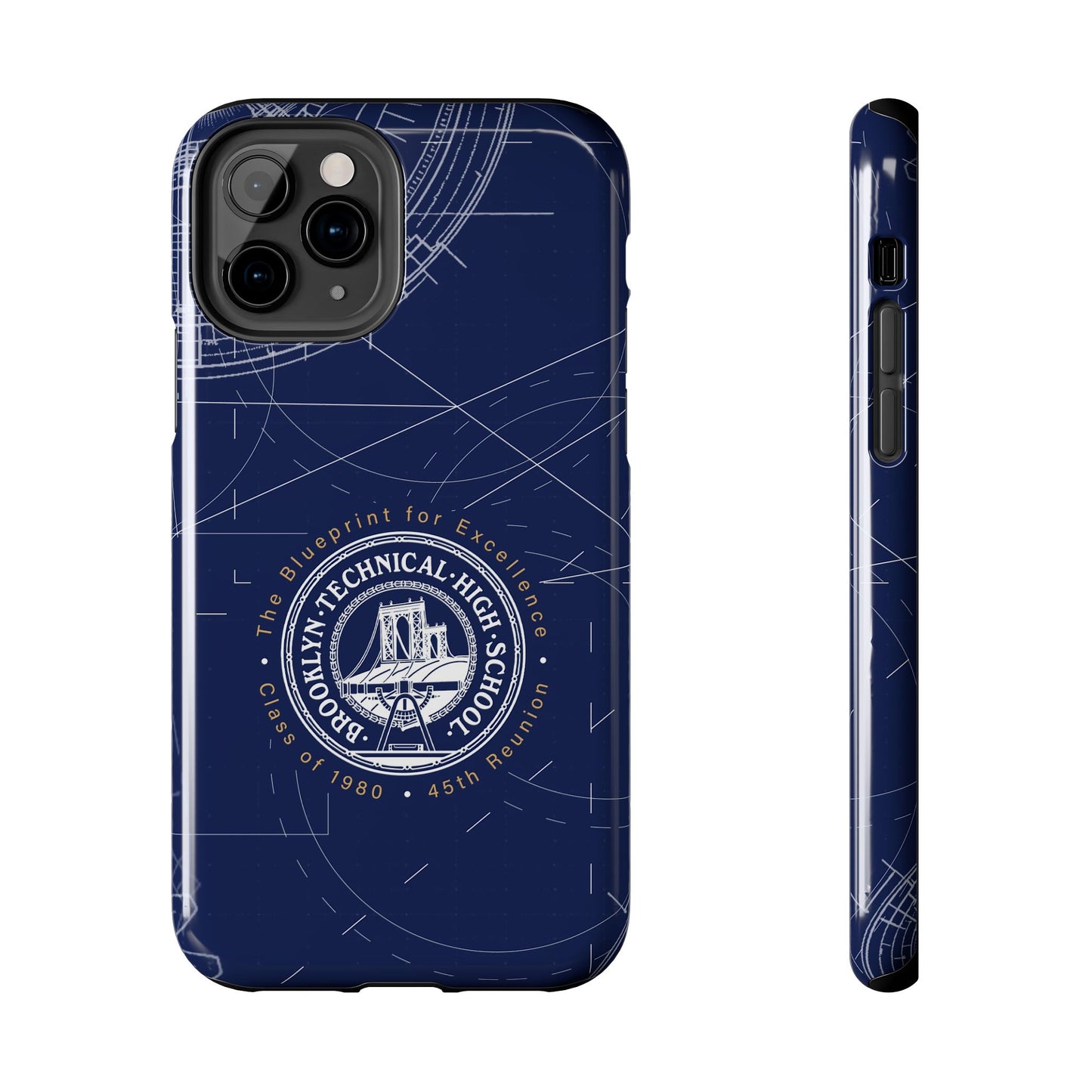 The Blueprint for Excellence - Tough Phone Case - Class of 1980