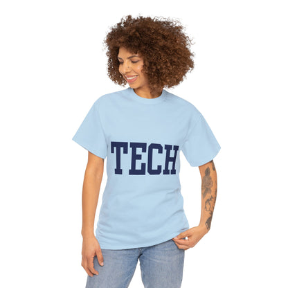 Tech - Classic Font - Men's Heavy Cotton T-Shirt