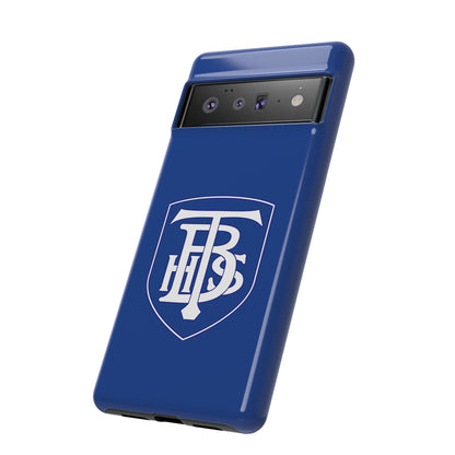 Stacked Logo - Tough Phone Cases - Navy