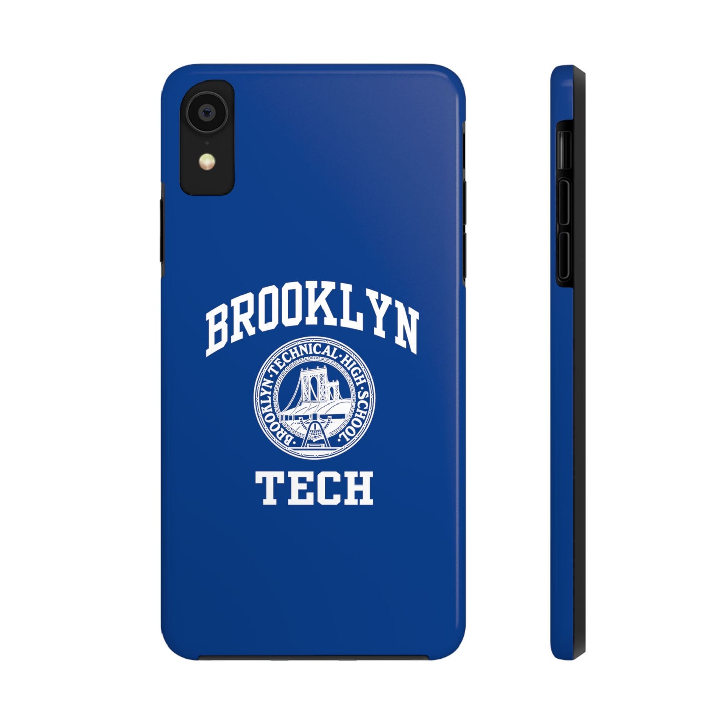 Brooklyn Tech Classic Logo - Tough Phone Cases - Navy