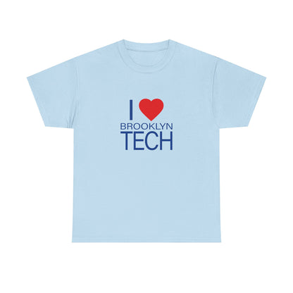 Boutique - I Love Brooklyn Tech Unisex Heavy Cotton T-shirt (Modern Font)