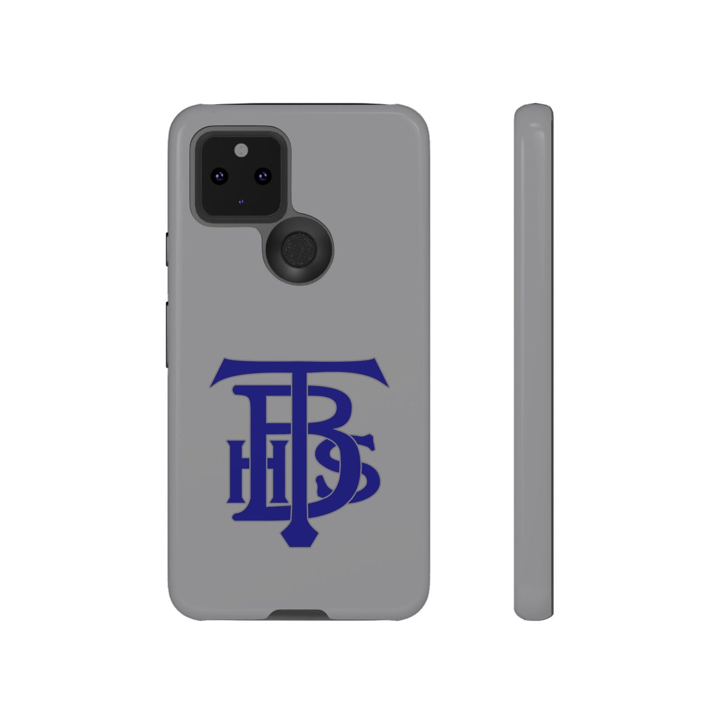 Stacked Logo - Tough Phone Cases - Gray - Google phones