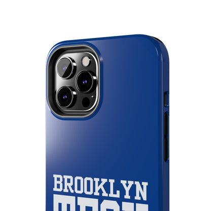 Brooklyn Tech Class of 1985 Tough Phone Case - Navy-Blue with white graphics