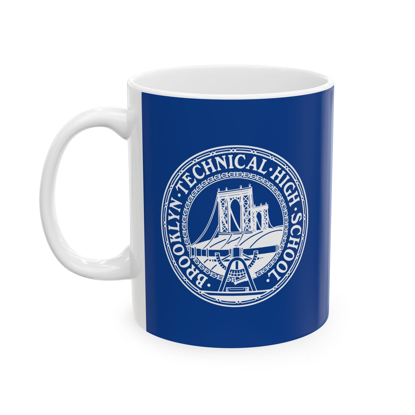 Modern Brooklyn Tech With Classic Tech Logo - Ceramic Mug, (11oz, 15oz)