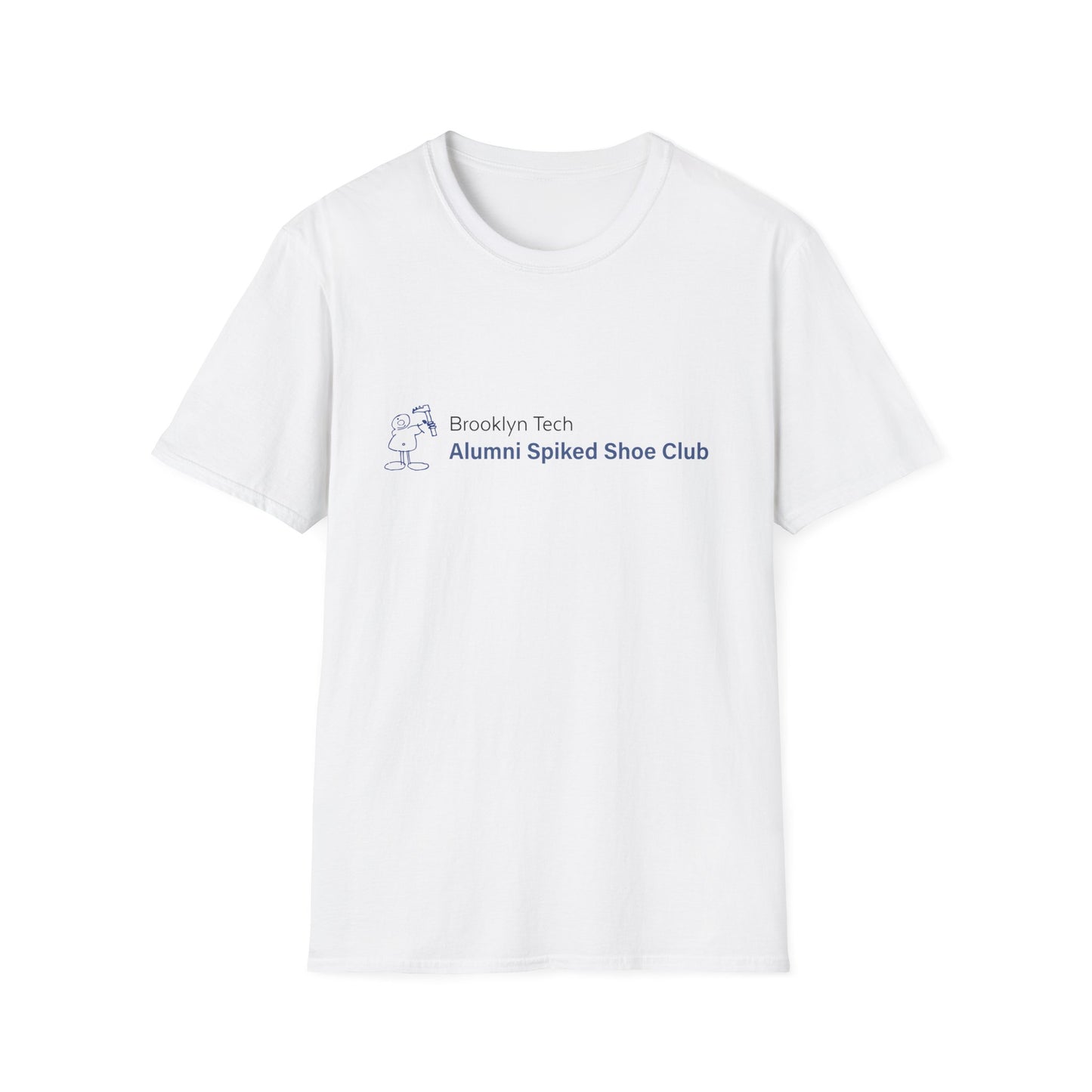 Brooklyn Tech Alumni Spiked Shoe Club - Softstyle T-Shirt - Rectangular Logo