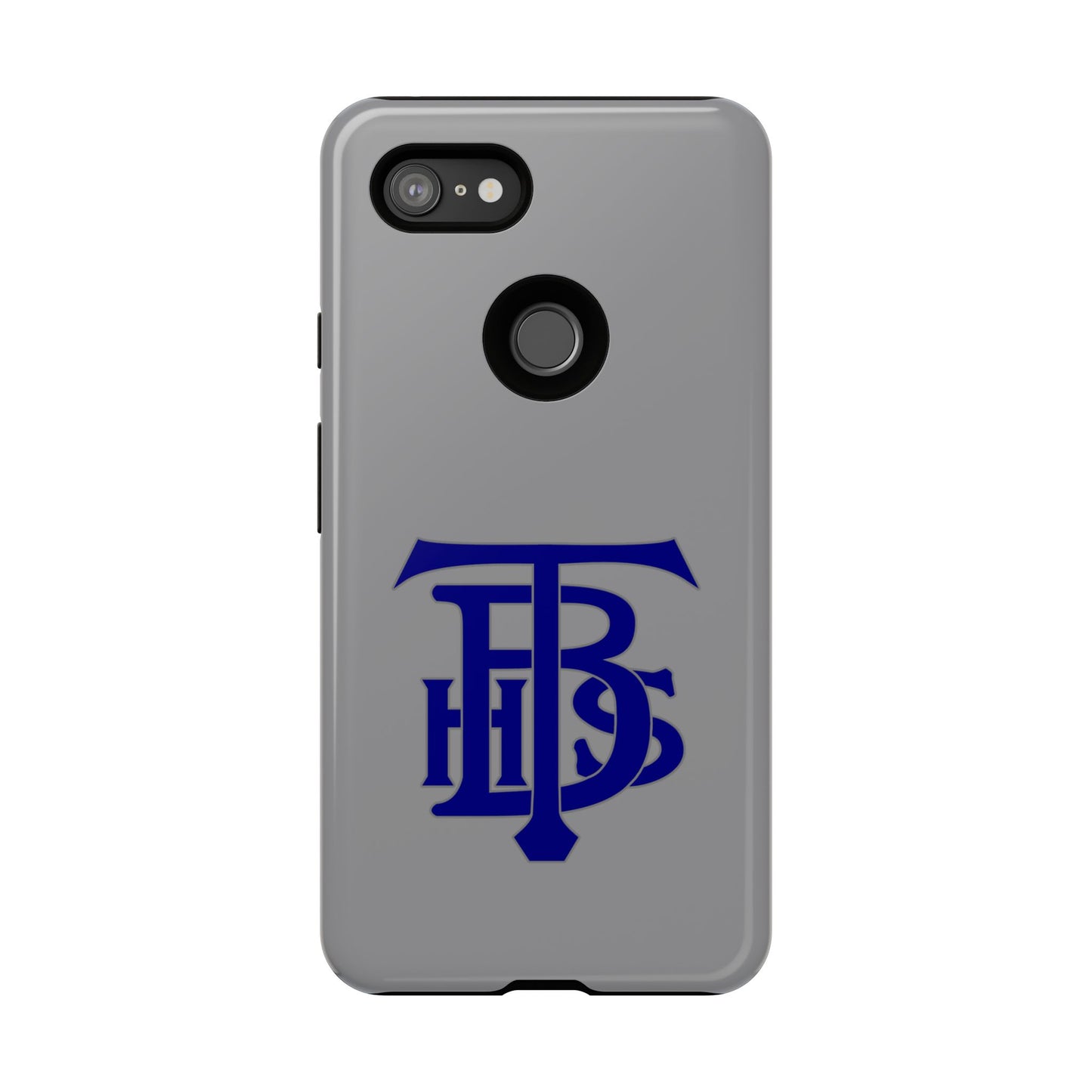 Stacked Logo - Tough Phone Cases - Gray - Google phones