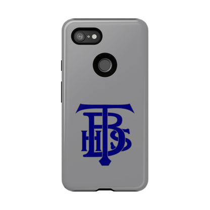 Stacked Logo - Tough Phone Cases - Gray - Google phones