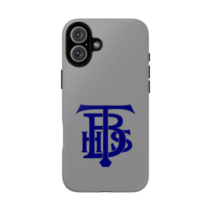 Stacked Logo - Tough Phone Cases - Gray - iPhones