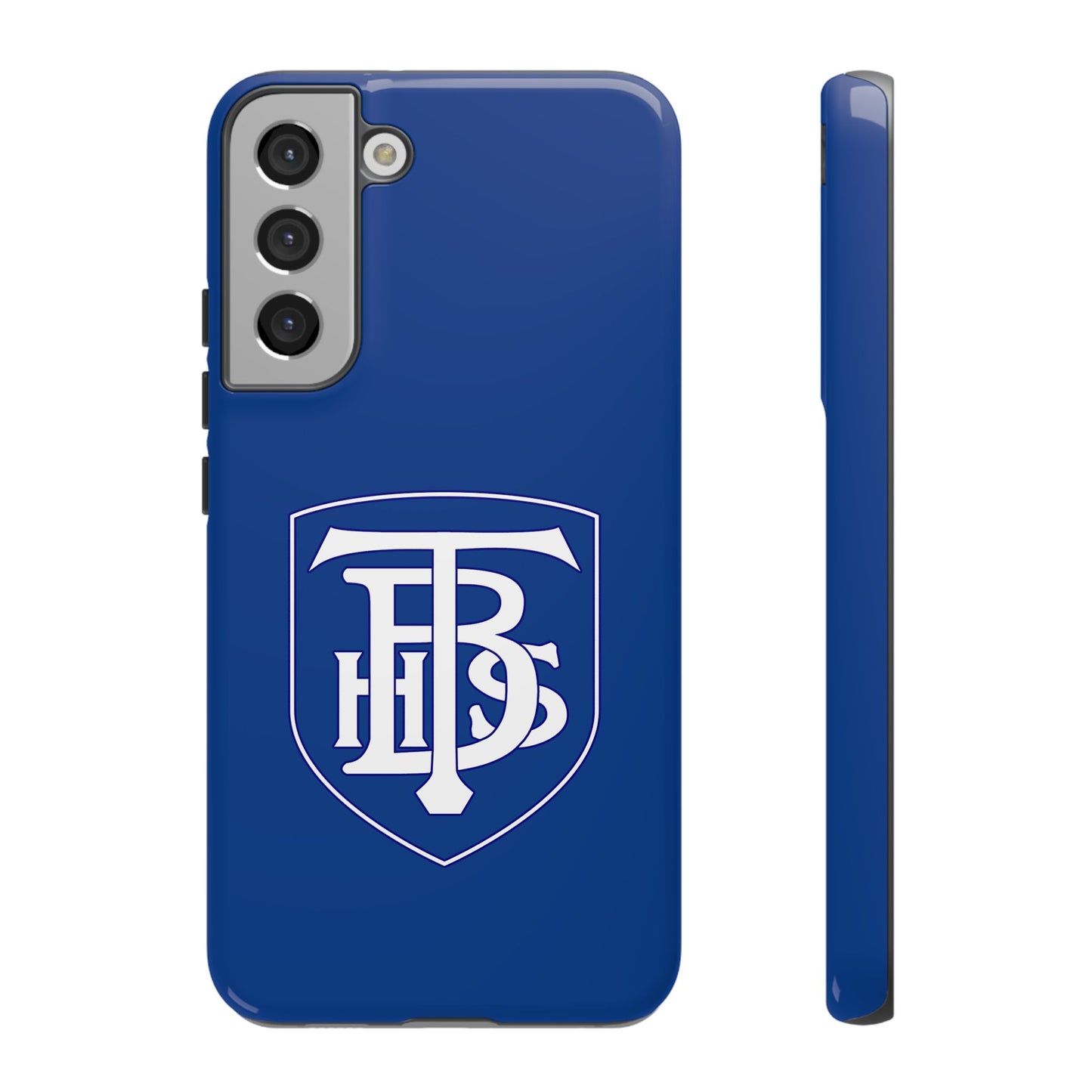 Stacked Logo - Tough Phone Cases - Navy