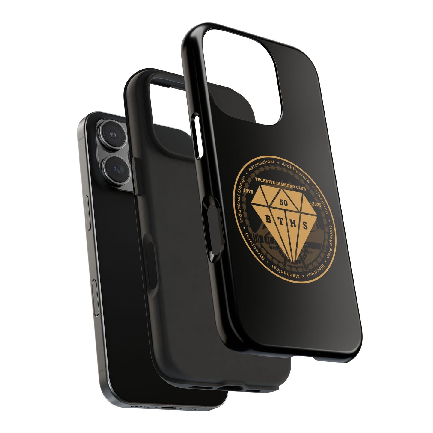 Class of 1975 Commemorative Tough Phone Cases - Black