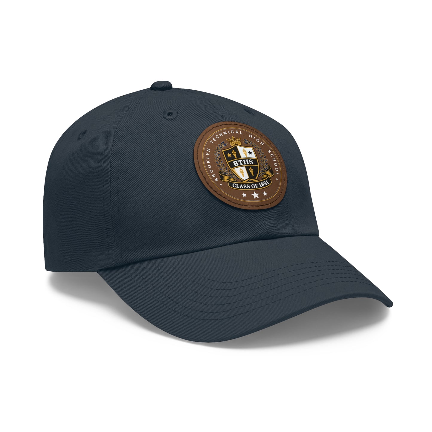 Class of 1981 45th Reunion Hat with Leather Patch (Round)