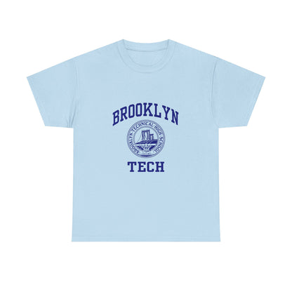 Brooklyn Tech Classic Logo - Men's Heavy Cotton Tee