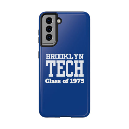 Brooklyn Tech Class Of 1975 Tough Phone Case - Blue