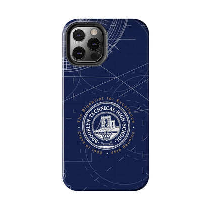 The Blueprint for Excellence - Tough Phone Case - Class of 1980