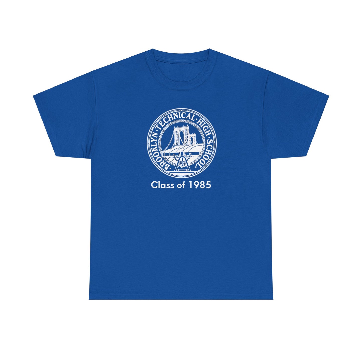 Classic Tech Logo - Class Of 1985 - Men's  Heavy Cotton T-Shirt