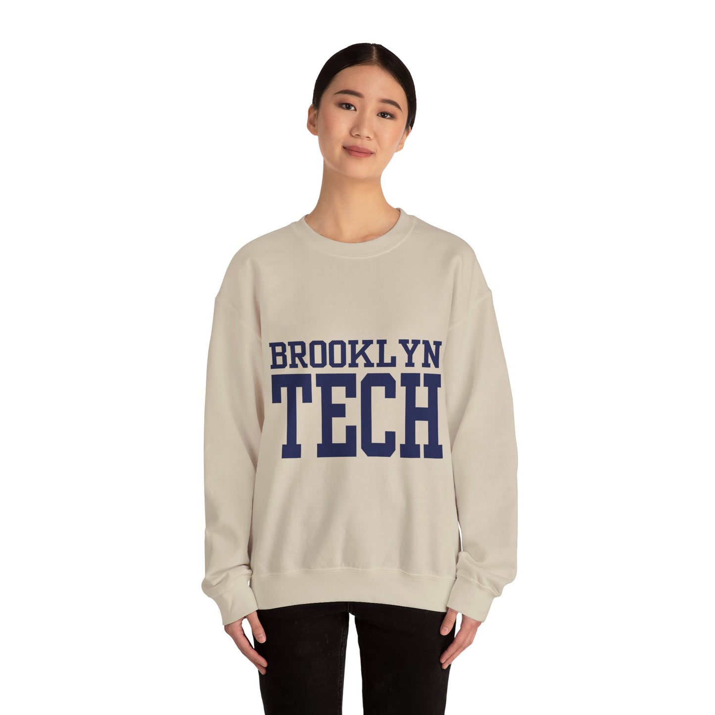 Classic Brooklyn Tech - Men's Heavy Blend Crewneck Sweatshirt