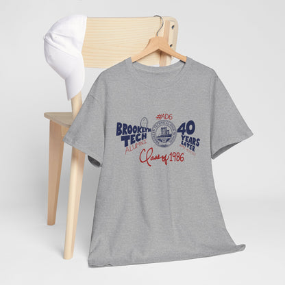 Class of 1986 Commemorative Unisex Heavy Cotton T-Shirt