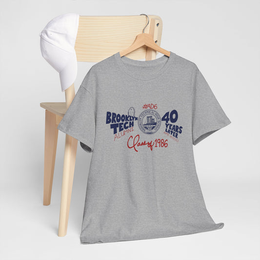 Class of 1986 Commemorative Unisex Heavy Cotton T-Shirt