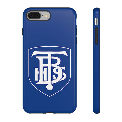 Stacked Logo - Tough Phone Cases - Navy