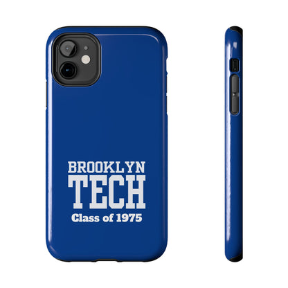 Brooklyn Tech Class of 1975 Tough Phone Case - Blue