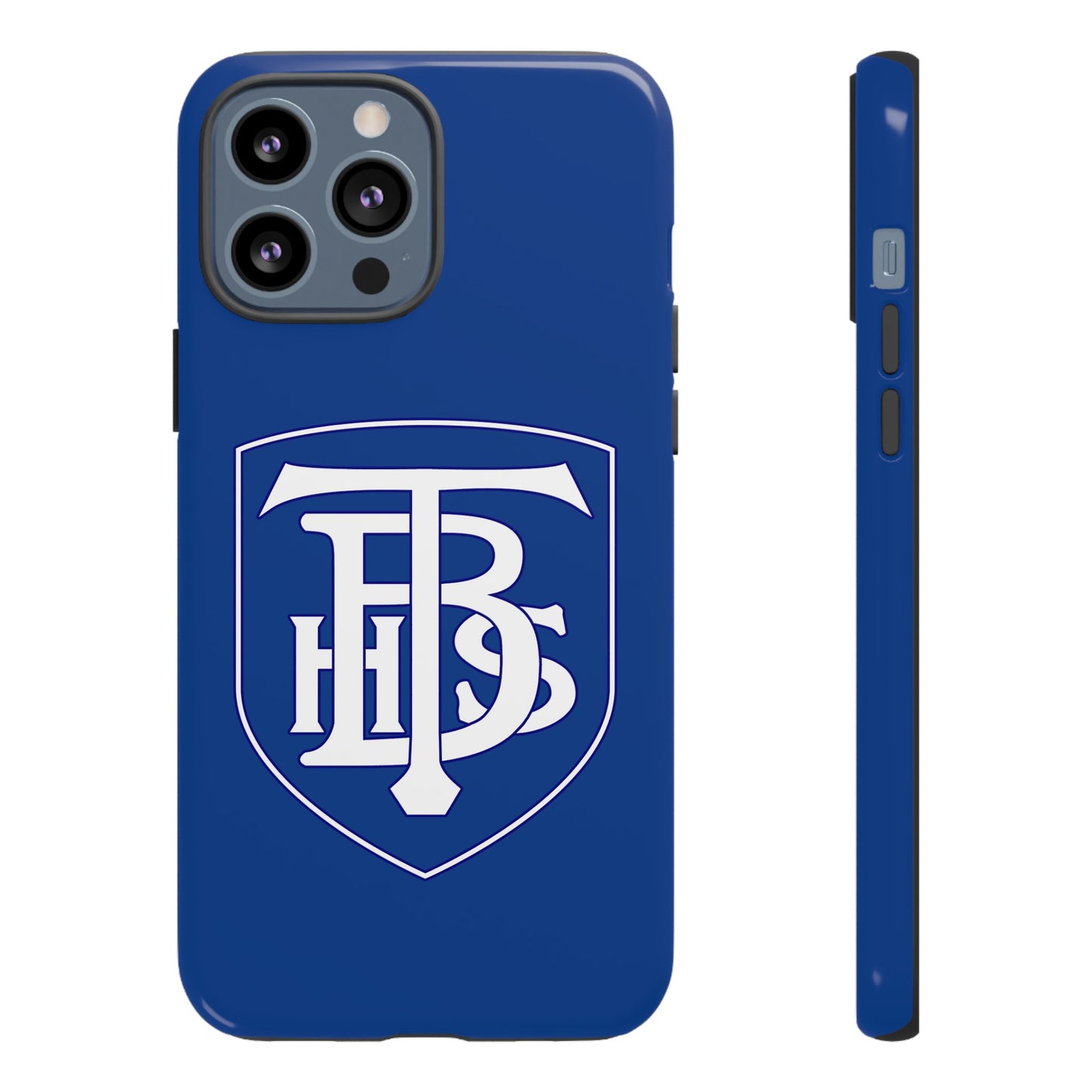 Stacked Logo - Tough Phone Cases - Navy