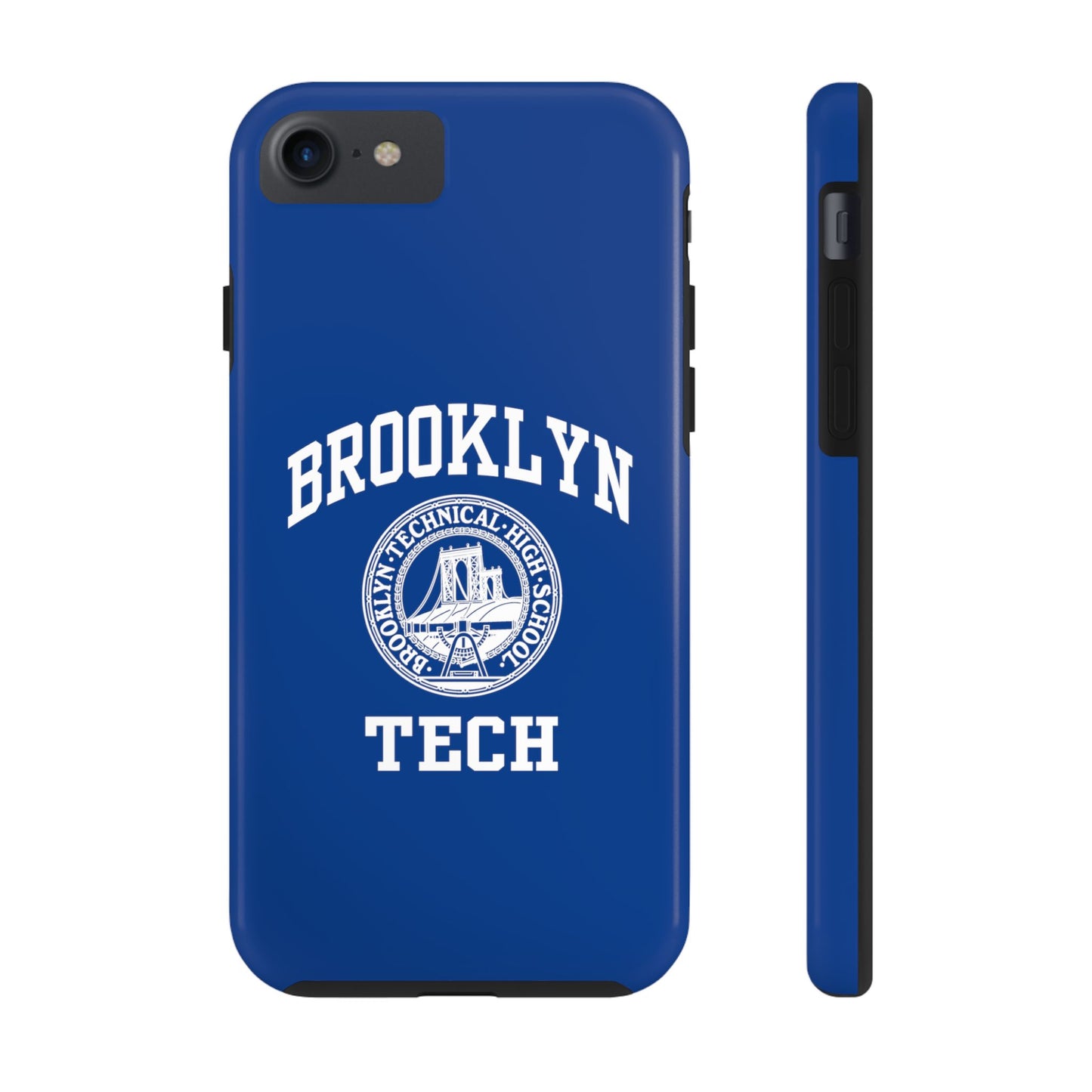 Brooklyn Tech Classic Logo - Tough Phone Cases - Navy