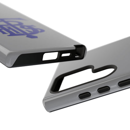 Stacked Logo - Tough Phone Cases - Gray - Samsung phones