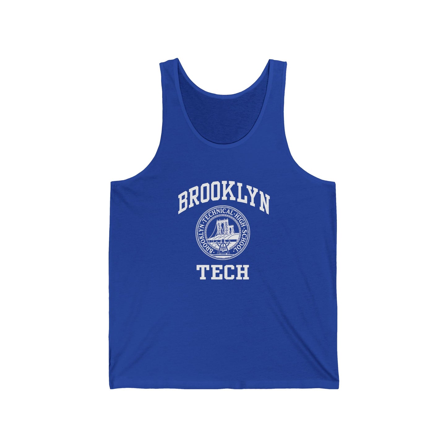 Classic Logo with Brooklyn Tech - Men's Tank Top