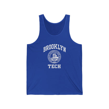 Classic Logo with Brooklyn Tech - Men's Tank Top