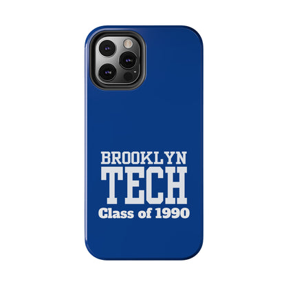 Brooklyn Tech Class of 1990 Tough Phone Case - Blue
