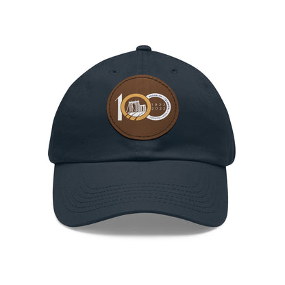 Tech Centennial Hat with Leather Patch (Round)