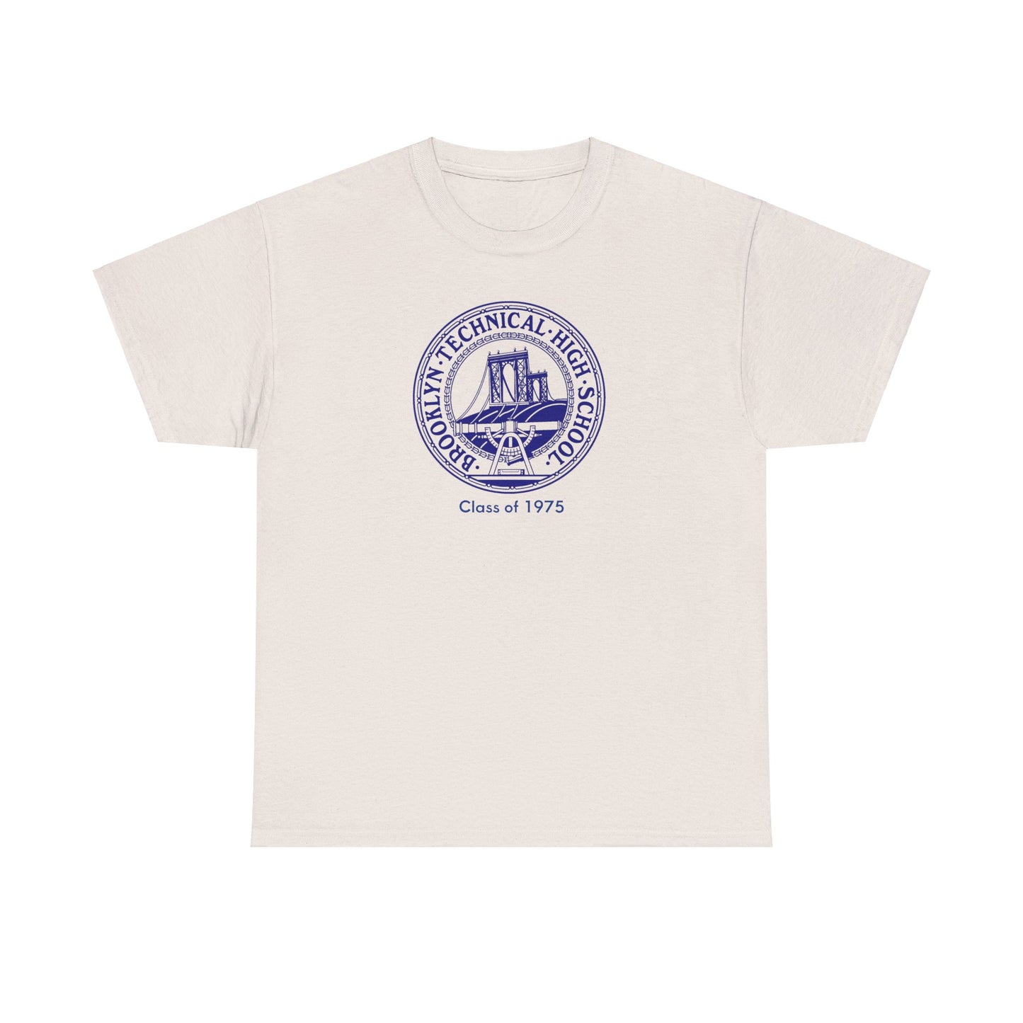 Classic Tech Logo - Class Of 1975 - Men's  Heavy Cotton T-Shirt