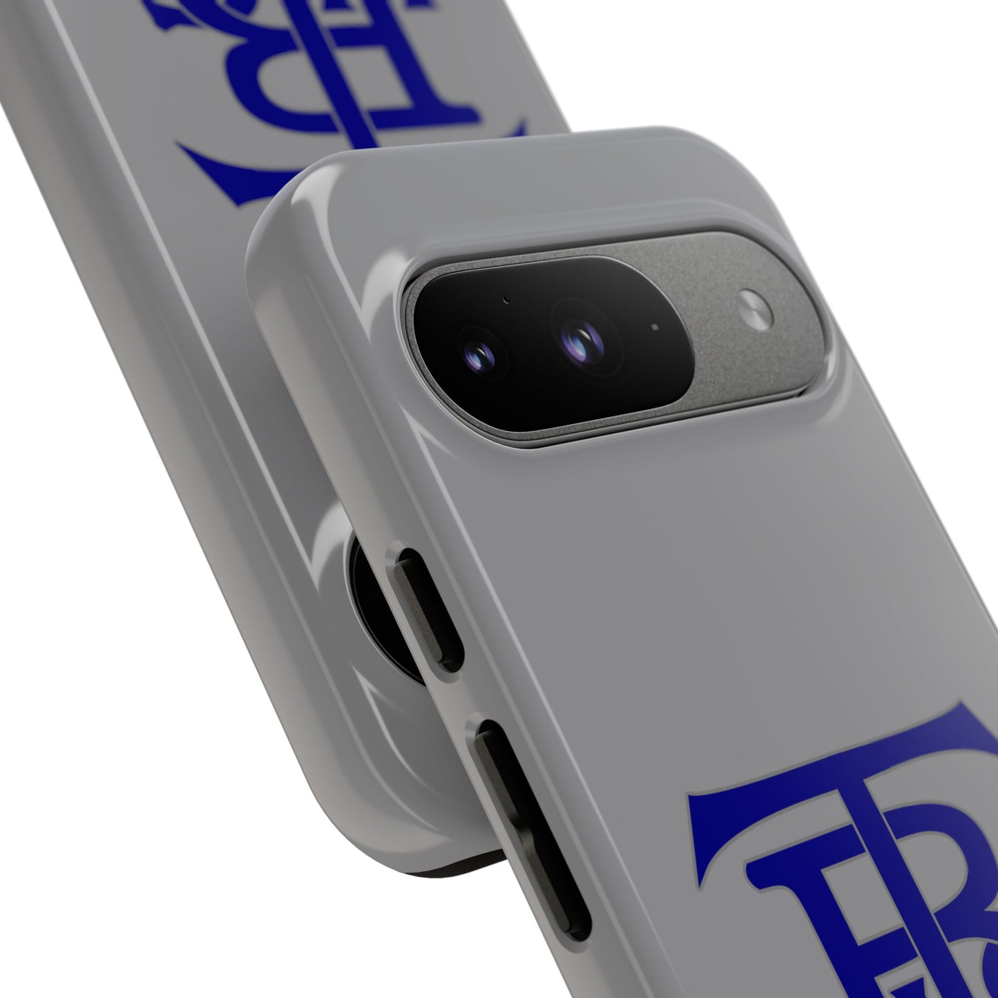 Stacked Logo - Tough Phone Cases - Gray - Google phones