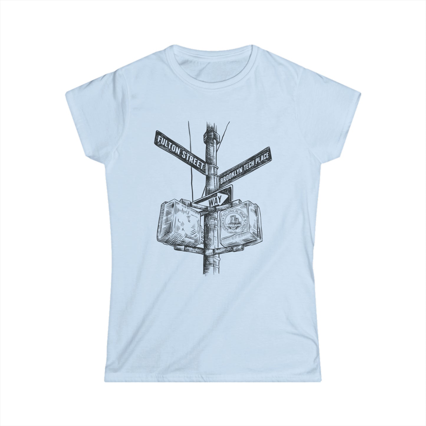 Boutique - Fulton St & Brooklyn Tech Pl - Ladies Softstyle T-Shirt